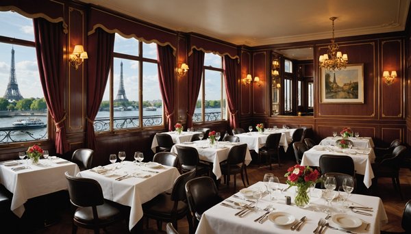 Restaurant croisière paris : savourez la seine en gourmet